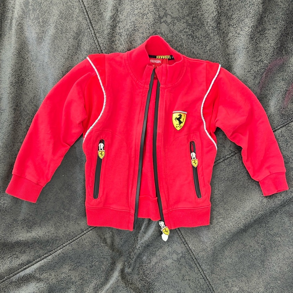 Red Ferrari jacket - limited edition - size 2-3 yrs